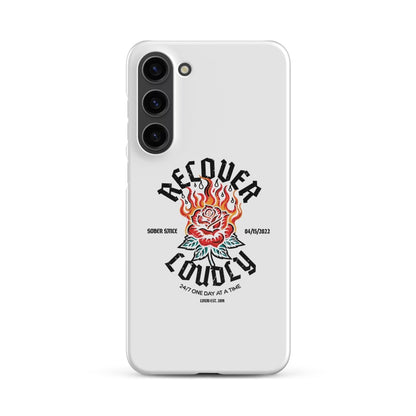 Recover Loudly Snap Recovery Phone Case back view (view 17)