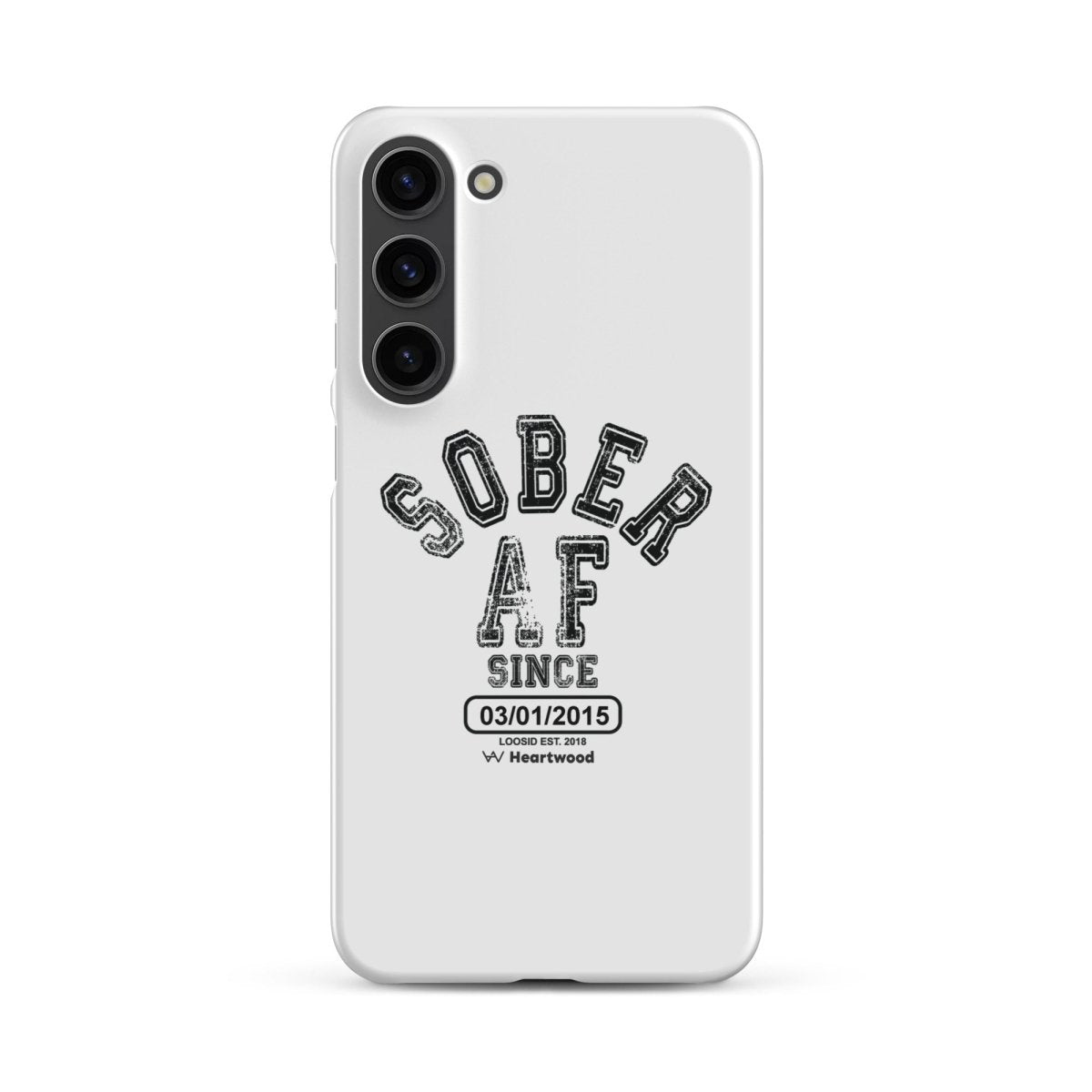Sober AF Snap Recovery Phone Case side view (view 16)