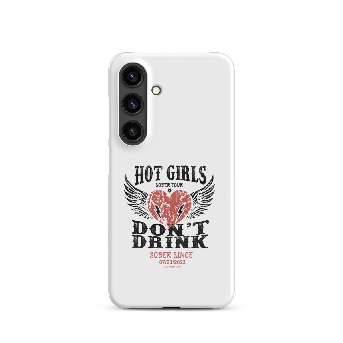 Hot Girls Don't Drink Snap Recovery Phone Case packaging detail (view 18)