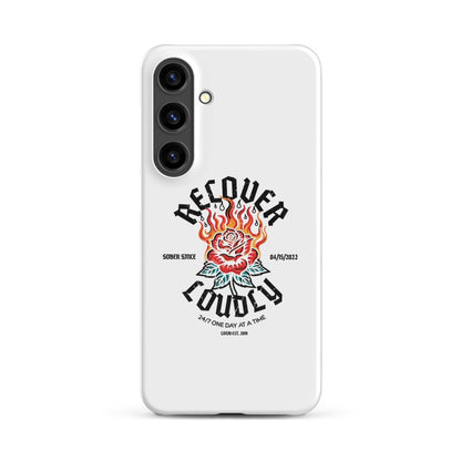 Recover Loudly Snap Recovery Phone Case product photo (view 20)