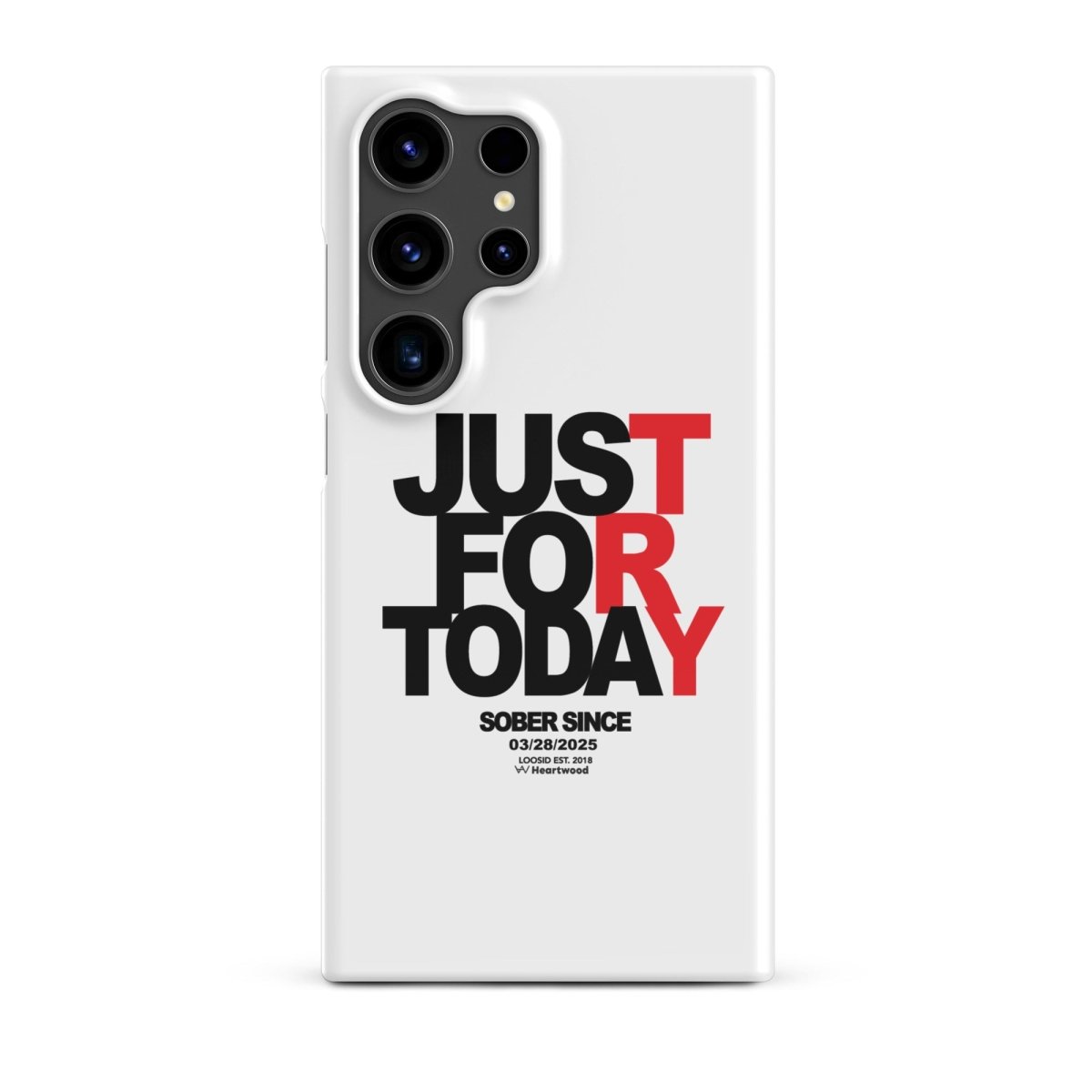 Just For Today Snap Recovery Phone Case product photo (view 20)