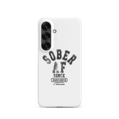 Sober AF Snap Recovery Phone Case featuring the design (view 21)