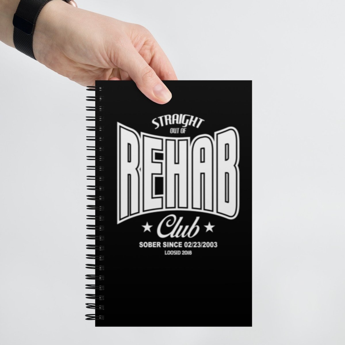 Outta Of Journal w/ Personalized Sobriety Date