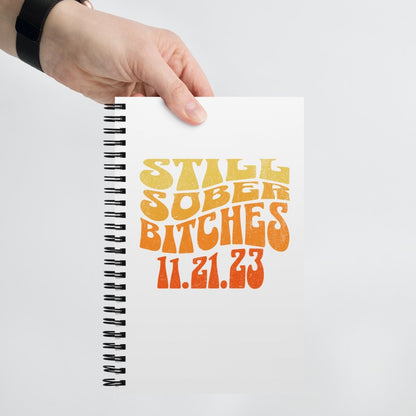 Still Sober B's Journal w/ Personalized Sobriety Date