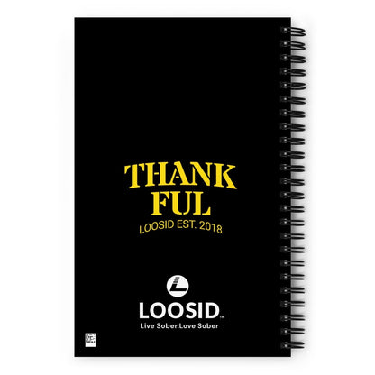 Thankful Recovery Renegade Spiral Notebook