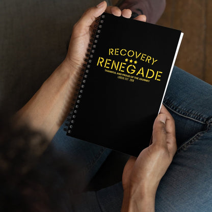 Thankful Recovery Renegade Spiral Notebook