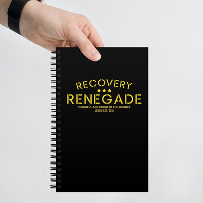 Thankful Recovery Renegade Spiral Notebook