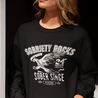 recovery sweater motivational design