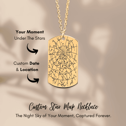 Sober Sober Jewelry Sober Date Custom Star Map Sober Jewelry flat lay styled image (view 13)