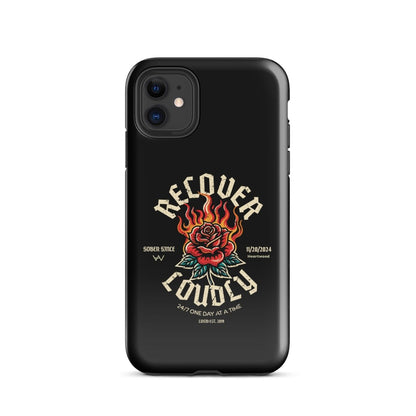 Recover Loudly Recovery Phone Case for iPhone®