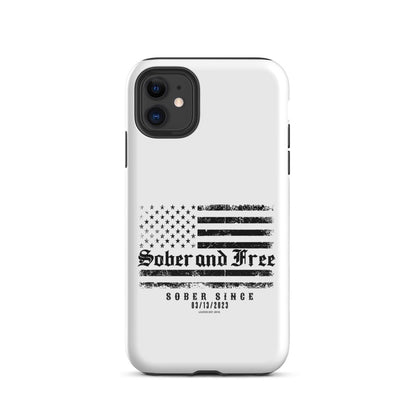 Loosid Sober & Free Recovery Phone Case featuring the design
