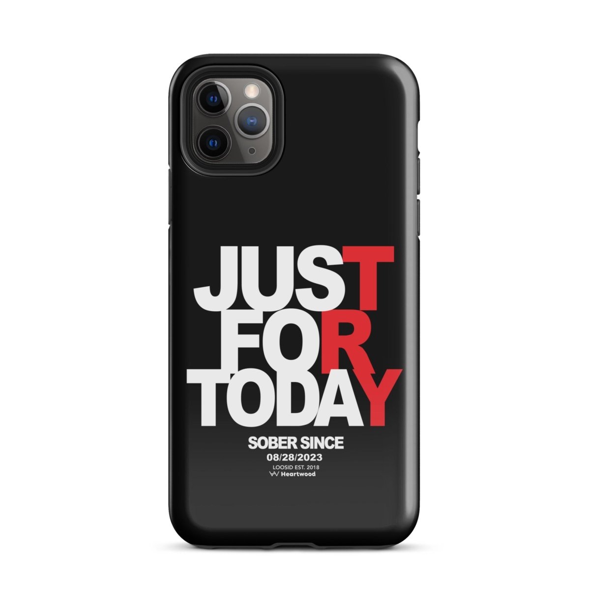 Just For Today Recovery Phone Case graphic detail (view 4)