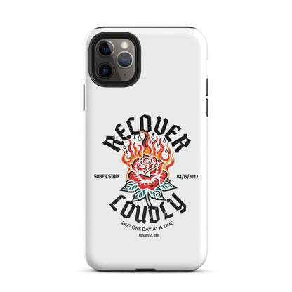 Recover Loudly Recovery Phone Case lifestyle view (view 5)