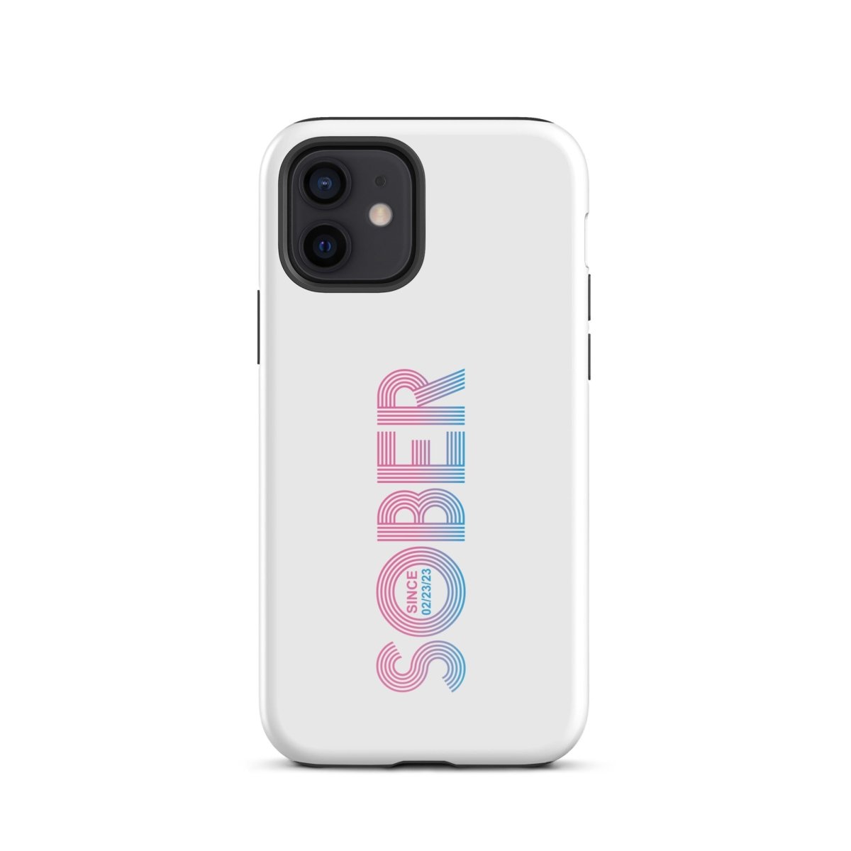 Sober Since Recovery Phone Case graphic detail (view 4)