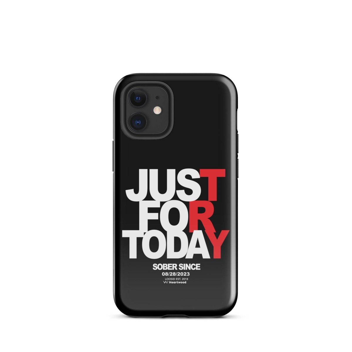 Just For Today Recovery Phone Case lifestyle view (view 5)