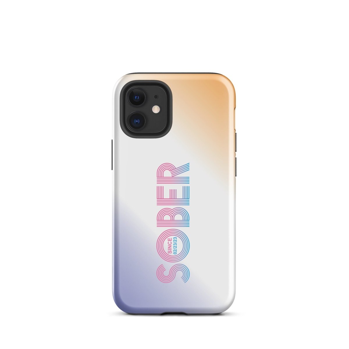 Sober Since Recovery Phone Case lifestyle view (view 5)