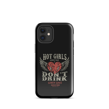 Hot Girls Don't Drink Recovery Phone Case lifestyle view (view 5)