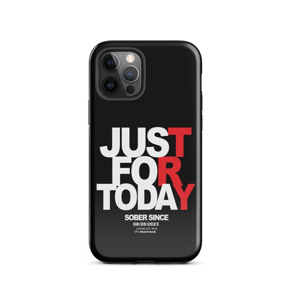 Just For Today Recovery Phone Case back view (view 7)