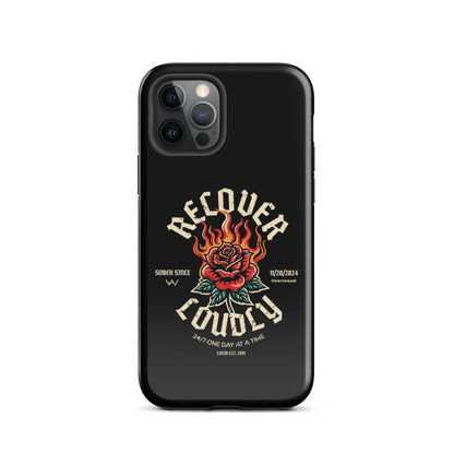 Recover Loudly Recovery Phone Case side view (view 6)