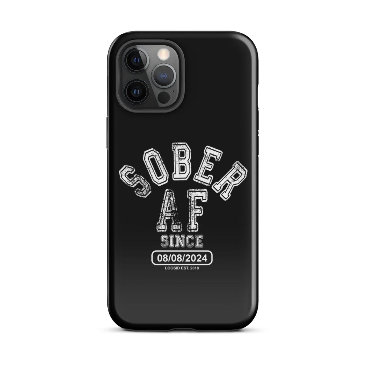 Sober AF Recovery Phone Case packaging detail (view 8)