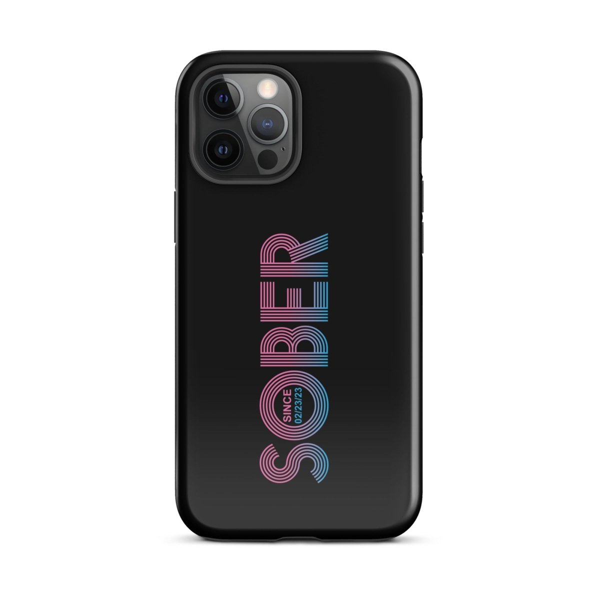 Sober Since Recovery Phone Case packaging detail (view 8)