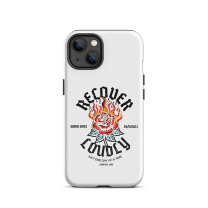 Recover Loudly Recovery Phone Case featuring the design (view 11)