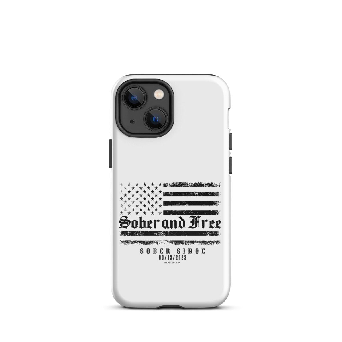 Sober & Free Recovery Phone Case fit detail (view 9)