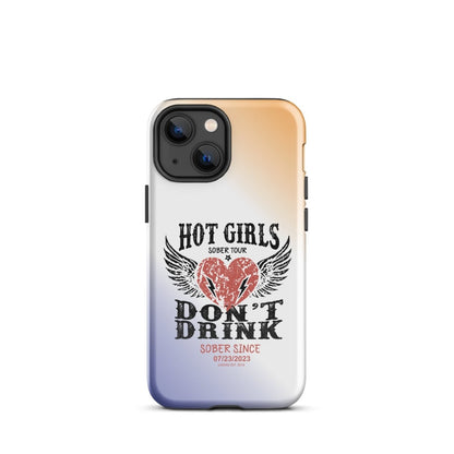 Hot Girls Don't Drink Recovery Phone Case product photo (view 10)