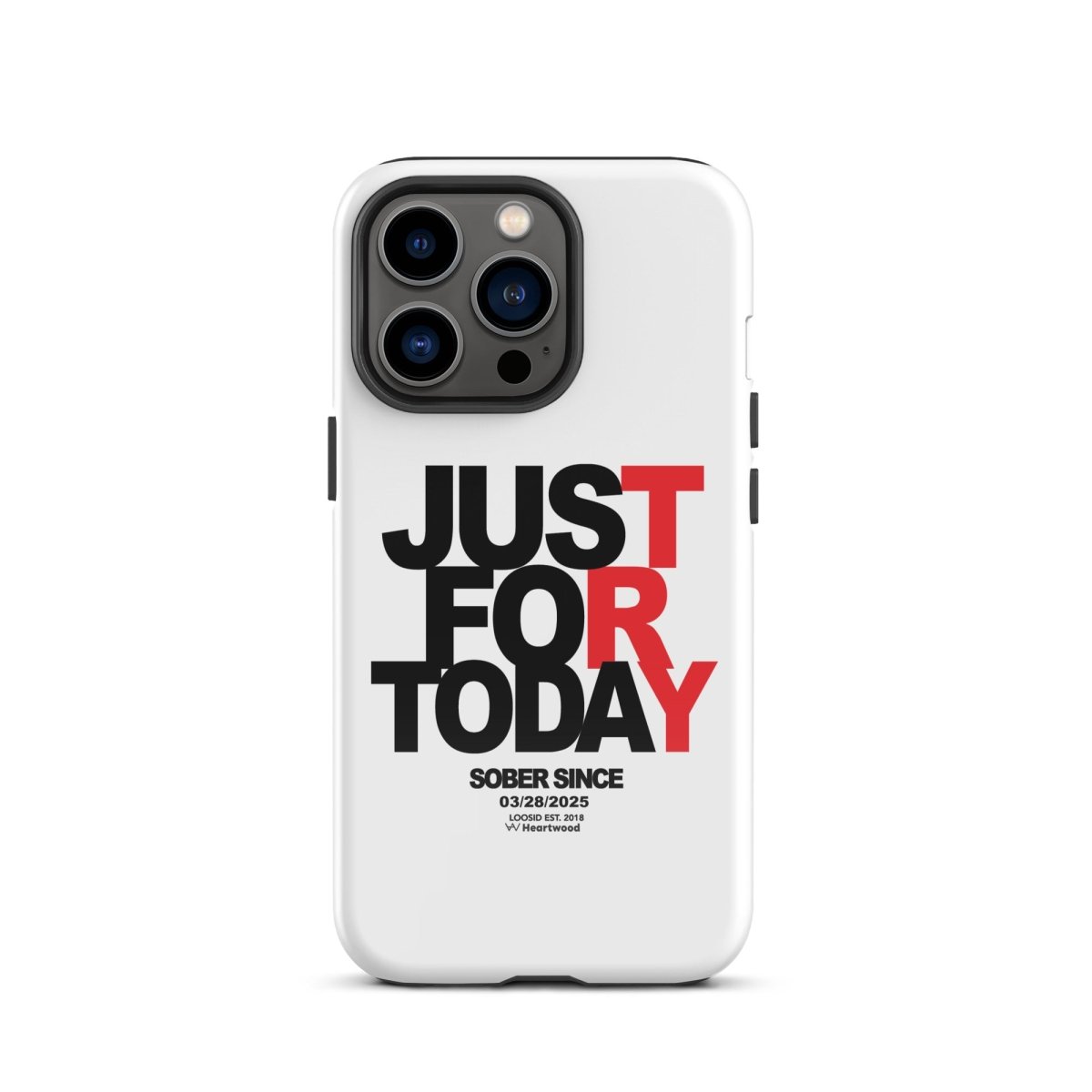 Just For Today Recovery Phone Case product photo (view 10)