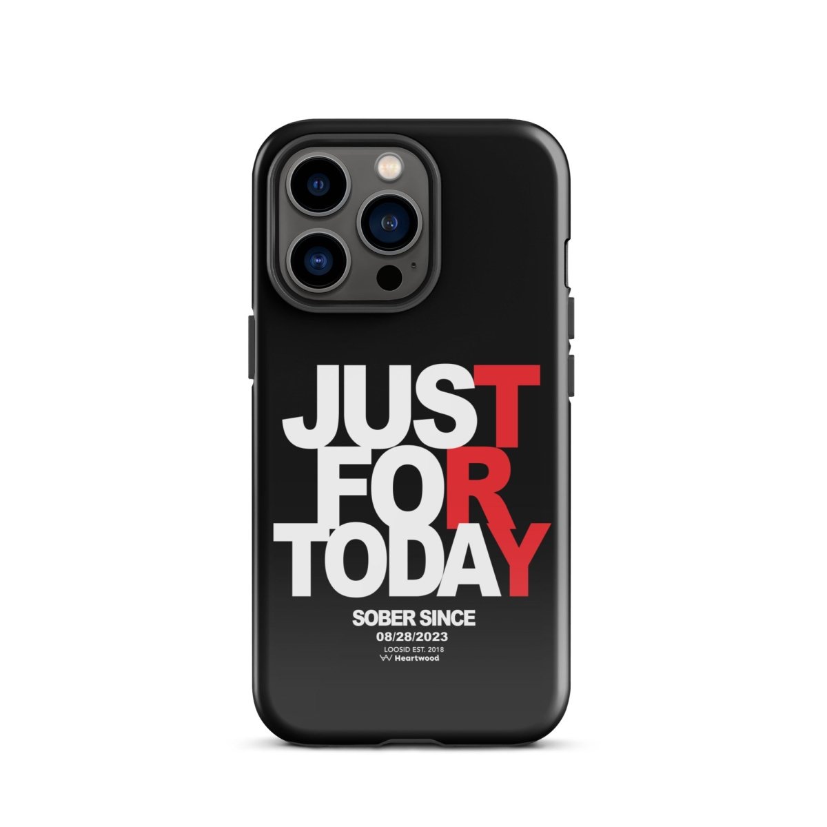 Just For Today Recovery Phone Case featuring the design (view 11)