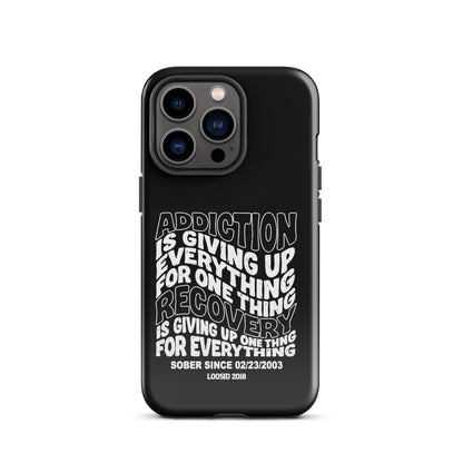 Addiction is Giving Up Recovery Phone Case product photo (view 10)