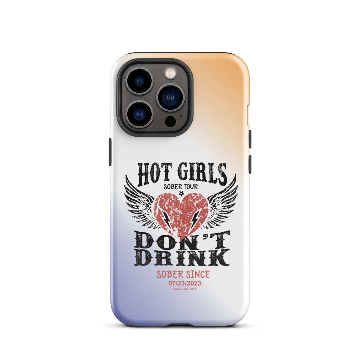 Hot Girls Don't Drink Recovery Phone Case featuring the design (view 11)