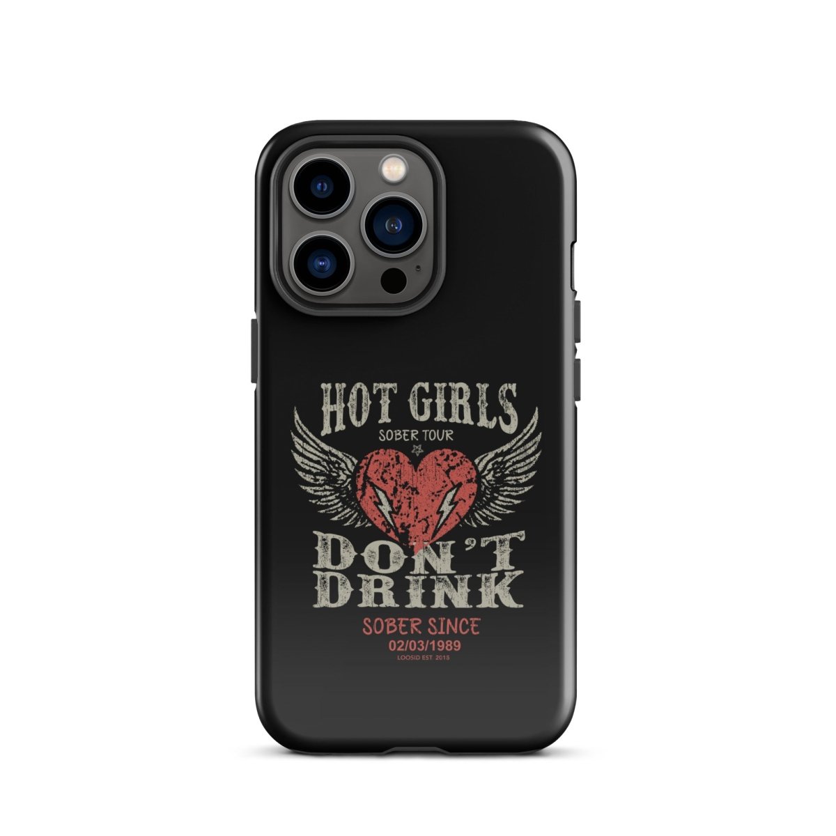 Hot Girls Don't Drink Recovery Phone Case product photo (view 10)