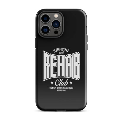 Straight Out of Rehab Recovery Phone Case close-up view (view 12)