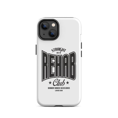 Straight Out of Rehab Recovery Phone Case close-up view (view 12)