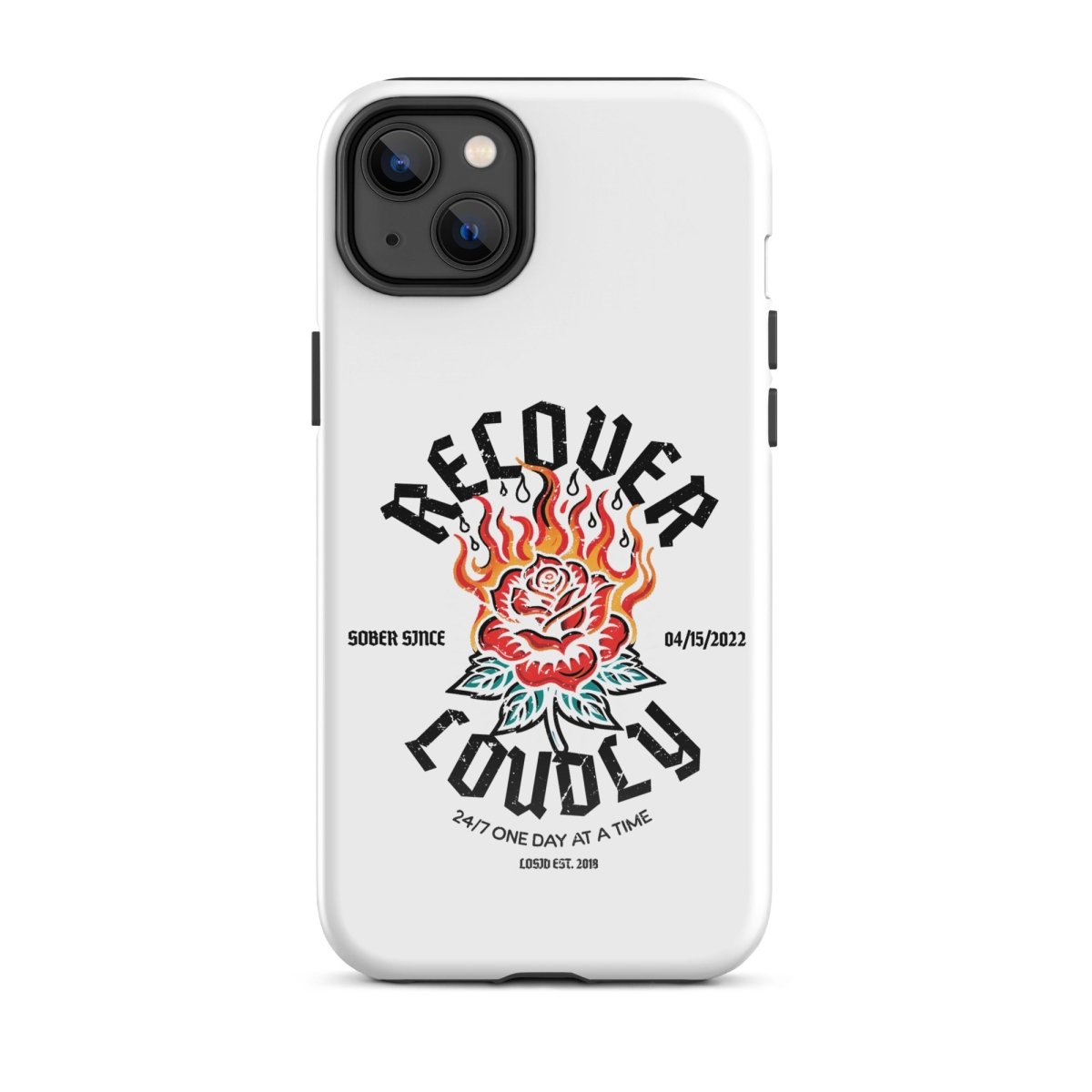 Recover Loudly Recovery Phone Case lifestyle view (view 15)