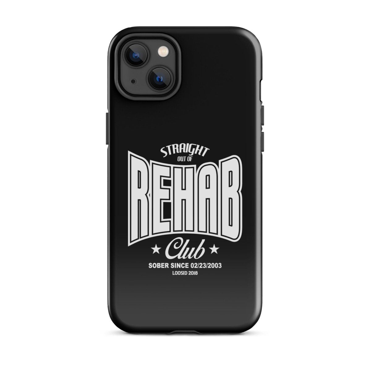 Straight Out of Rehab Recovery Phone Case graphic detail (view 14)