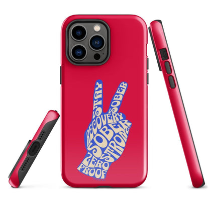 Peace & Sober Tough Case for iPhone®