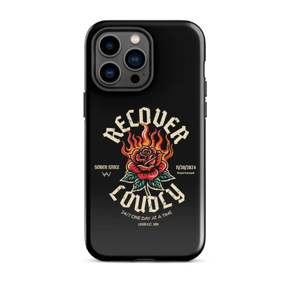 Recover Loudly Recovery Phone Case lifestyle view (view 15)