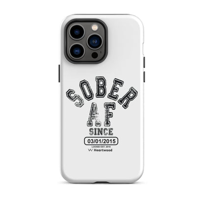 Sober AF Recovery Phone Case lifestyle view (view 15)