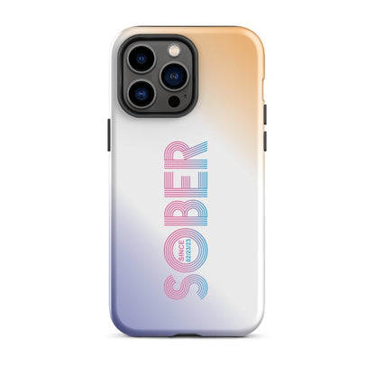 Sober Since Recovery Phone Case lifestyle view (view 15)
