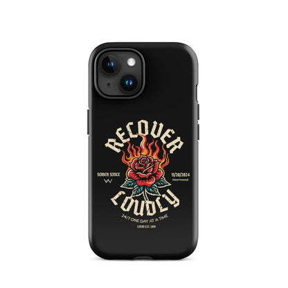 Recover Loudly Recovery Phone Case side view (view 16)