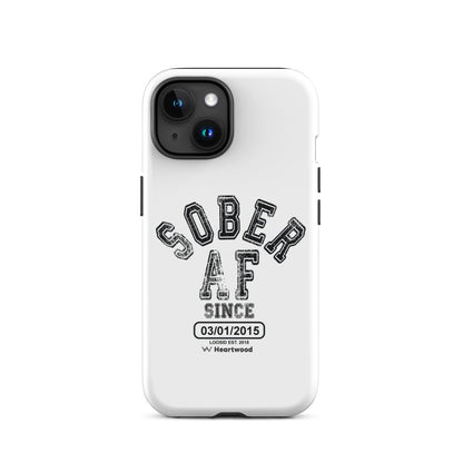 Sober AF Recovery Phone Case side view (view 16)
