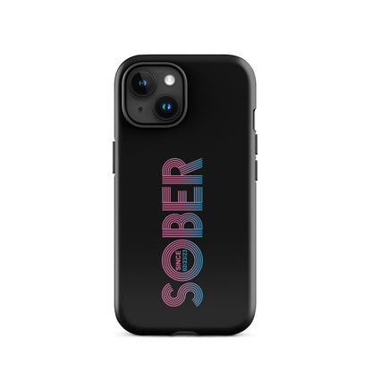 Sober Since Recovery Phone Case back view (view 17)