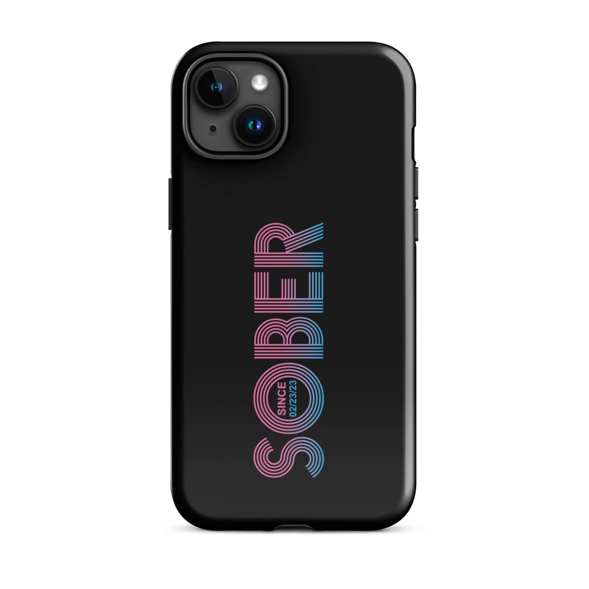 Sober Since Recovery Phone Case packaging detail (view 18)