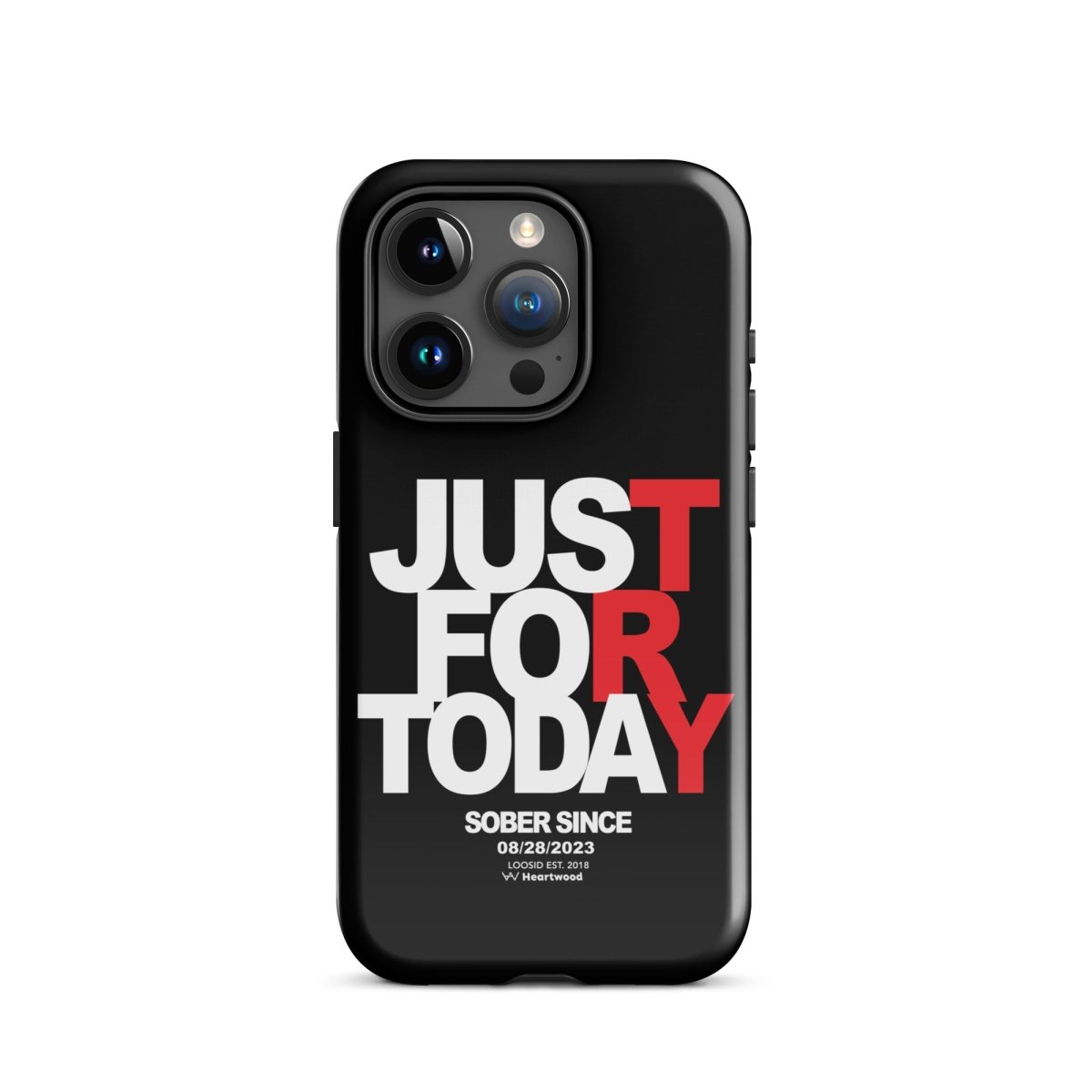 Just For Today Recovery Phone Case fit detail (view 19)