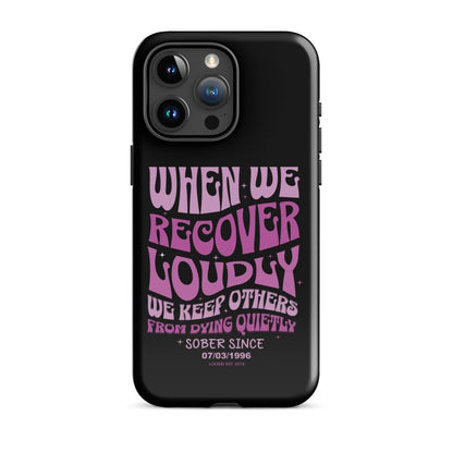 When We Recover Loud Recovery Phone Case product photo (view 20)