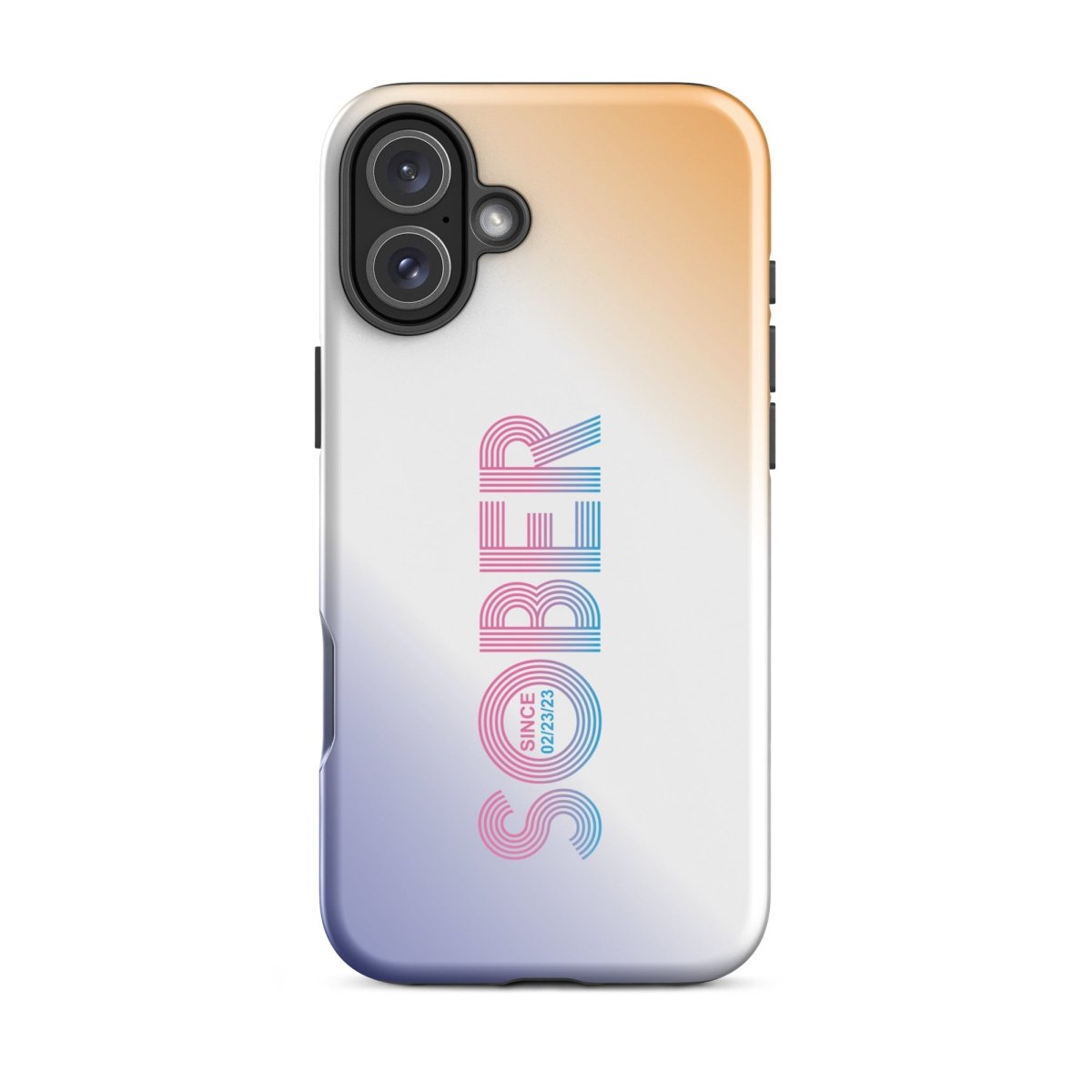 Sober Since Recovery Phone Case featuring the design (view 21)