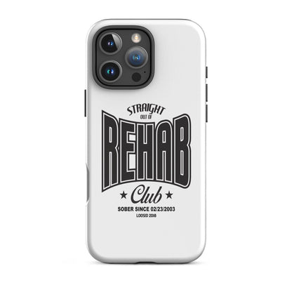 Straight Out of Rehab Recovery Phone Case flat lay styled image (view 23)