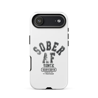 Sober AF Recovery Phone Case lifestyle view (view 25)